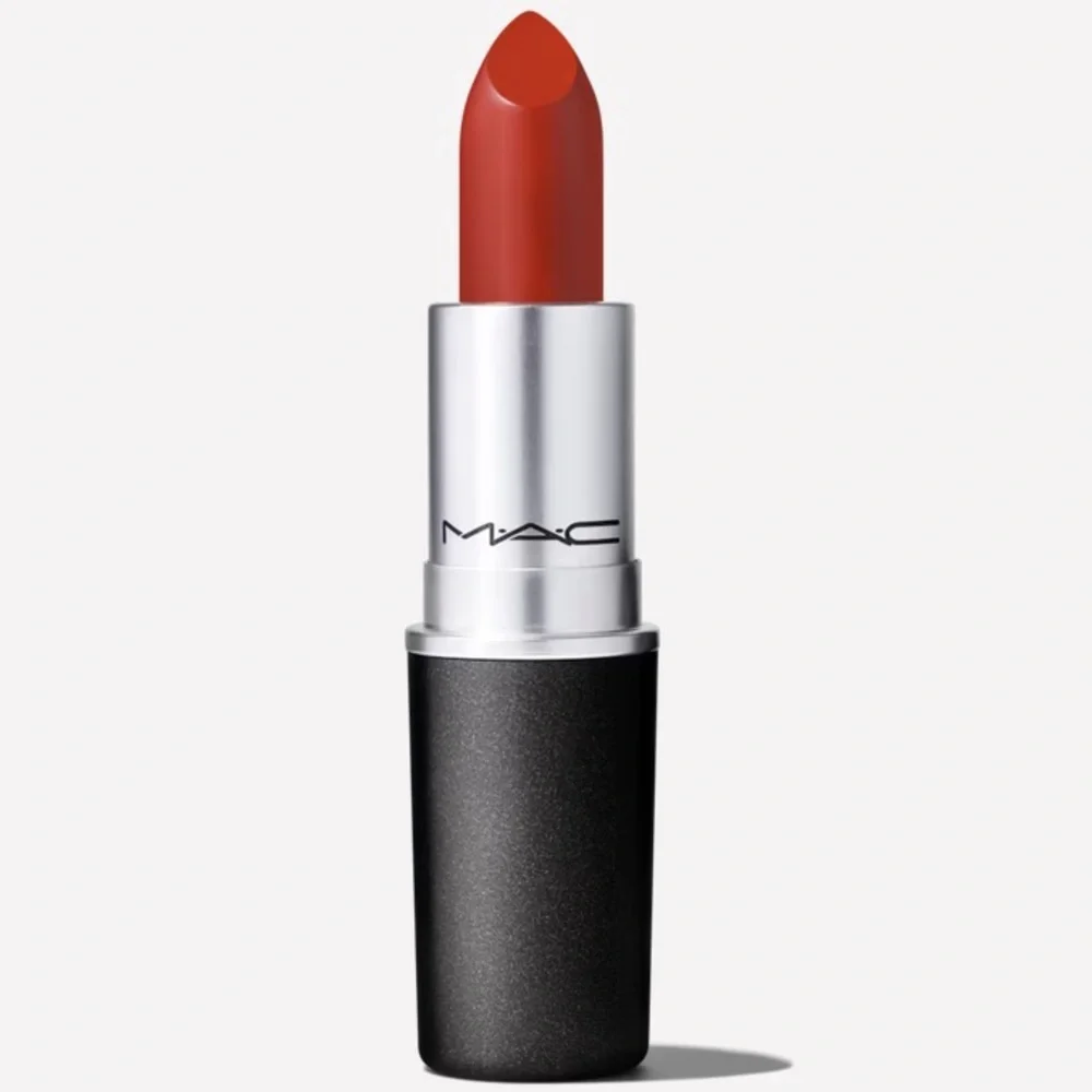 MAC Matte Lipstick Mini Chili Warm Brick Red NIB New With Tags